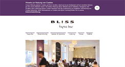 Desktop Screenshot of bliss-essen.de